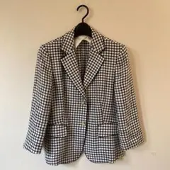 千鳥格子 テーラードジャケット
