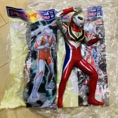 【2点セット】ウルトラマン＆ウルトラマンガイア ソフビフィギュア