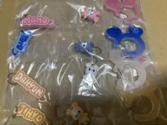 TWICE LOVELYS アクリルカラビナフロッキーマスコット　コンプリート