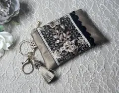 M*O様 インド刺繍リボン ちいさなポーチ