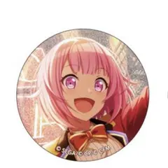 プロセカ　鳳えむ　グリッター缶バッチ