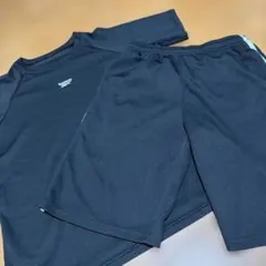 Reebok ジャージ上下セット ブラック　水陸両用　水着のサムネイル