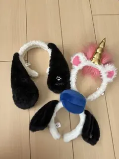 ユニバ　カチューシャ　3点セット【美品✨】