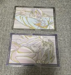 鬼滅の刃　ufotable ダイニング　おすそ分けポスカ　不死川実弥　冨岡義勇