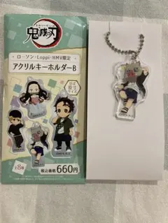 鬼滅の刃　アクリルキーホルダー　嘴平伊之助