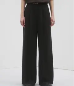 TUCK BAGGY SLACKS/selle glant