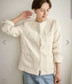 ROPE PICNIC オフホワイトジャケット 38