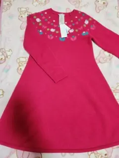 【新品未使用】Jacadi ニットワンピース　10A　140㎝