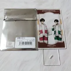 進撃の巨人 ルームウェアver.アクリルカード エレン・イェーガー&リヴァイ兵長