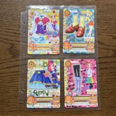アイカツカード 音城セイラ 冴草きい 有栖川おとめ