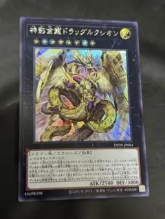 遊戯王 神影金龍ドラッグルクシオン シークレット 1枚