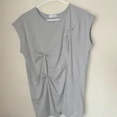 LEPSIM グレー 半袖チュニック