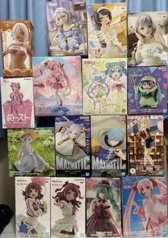 美少女プライズフィギュア　16点　まとめ売り　フリーレン一番くじ下位賞付き