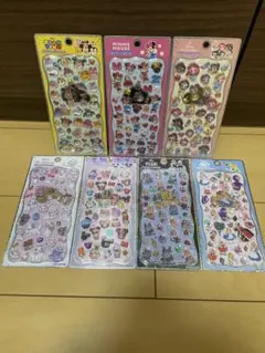 k*n様 【正規品】プチドロップステッカー　ディズニー　7枚セット