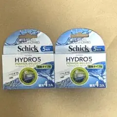 新品⭐︎Schick HYDRO5 POWER SELECT 替刃 8コ入 3箱 - メルカリ
