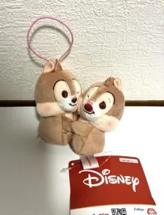 ディズニーキャラクター　チェリーブロッサム　ペアマスコット　チップとデール