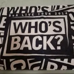 BoA LIVE TOUR 2014 タオル