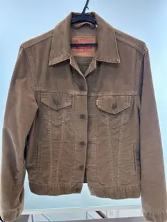 リーバイス ジャケット サイズS コーデュロイ デニム 上着 ブラウン