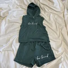 be kind ノースリーブパーカー ショートパンツ セットアップのサムネイル