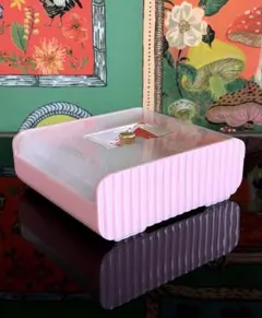 昭和レトロ　バラエティーボックス　蓋付き小物入れ　プラスチックキャニスター