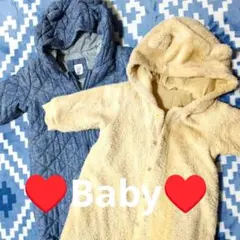 baby GAP フード付きアウター 2点セット
