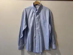 Brooks Brothers ポロカラーシャツ ブルー 15.5×34