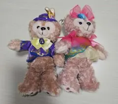 ダッフィー & シェリーメイ ぬいぐるみ 2体セット