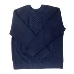 GAP ネイビー ケーブルニット セーター XLサイズ メンズ