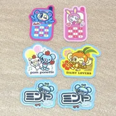 バズコレ　ナルミヤキャラクターズ　シール　6点セット