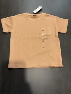 新品　キッズ　半袖Tシャツ　ワッフル　100のサムネイル