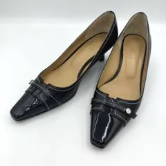 トラサルディ TRUSSARDI パンプス【22.5cm】ブラックのサムネイル