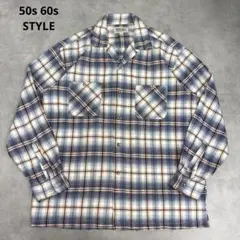 r*r様 50s 60s プリントネルシャツ 50s60s style プリントネルシャツ ロカビリー ヴィンテージラングラー