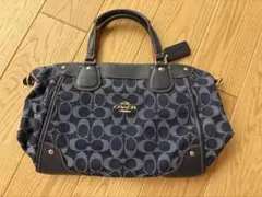 コーチ COACH デニム ハンドバッグ【美品】
