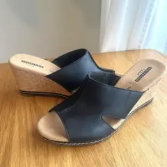 クラークス　collection by clarks ウエッジサンダル　23.5のサムネイル