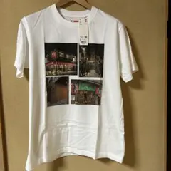 いせや プリント Tシャツ ホワイト