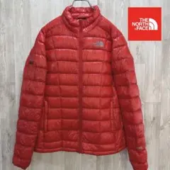 【訳あり特価海外限定】ノースフェイス　レッド　インナーダウン　レディース80S