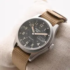 SEIKO 裏スケ ミリタリーウォッチ 腕時計 Field series