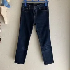 GU スキニーデニム ダークブルー Sサイズ