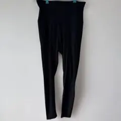 ブラックハイウエストレギンスLサイズ マタニティ