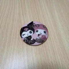 サンリオキャラクター 刺繍缶バッジ