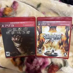 ps3 北米版　2作品セット　セインツロウ2 デッドスペース　動作確認済み