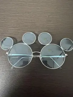 ミッキーマウス型サングラス グレー