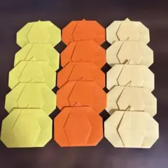 折り紙 かぼちゃ 25個セット ハロウィン ハンドメイド