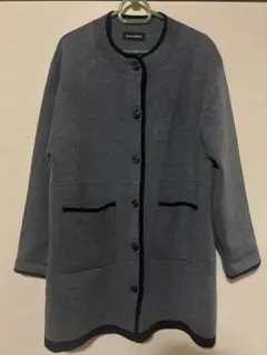 GALLORIA コーディガン グレー Lサイズ コート カーディガン