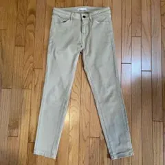 UNIQLO ベージュ スキニーパンツ 24(61cm)