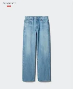 新品タグ付 ユニクロ Jw Anderson ジーンズ[63BLUE]28インチ