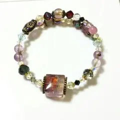 特価 ※ハンドメイド 多色ビーズブレスレット