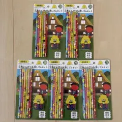 2B 三角えんぴつ&消しゴムセット 飛騨限定