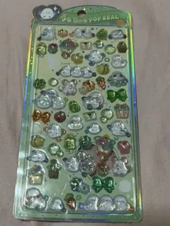 【国内正規品】うるちゅる POPシール シマエナガ 小鳥 ボンボンドロップシール