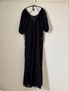 【美品】カスタネ　カットレースギャザーワンピース　サイズ1のサムネイル